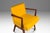 Wood Rare Restored Mid-Century Modern Model C-108 Armchair in Walnut & Canary Yellow Fabric Attributed to Jens Risom for Jens Risom Design, Usa, C. 1950s For Sale - Image 7 of 18