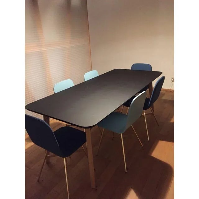 Wood Tria Chairs in Gold by Colé Italia, Set of 4 For Sale - Image 7 of 11