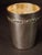Early 20th Century Vintage German 800 Silver Kiddush Cup Shot Glass Gold Wash Interior Gottlieb Kurz For Sale - Image 5 of 13