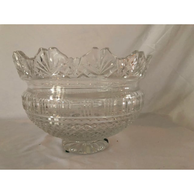 Glass 1980s Waterford Limited Edition Kings Bowl For Sale - Image 7 of 13