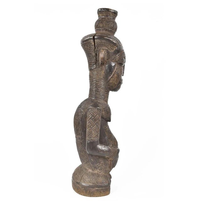 Early 20th Century Ndengese Dengese Female Maternity Figure For Sale - Image 4 of 6