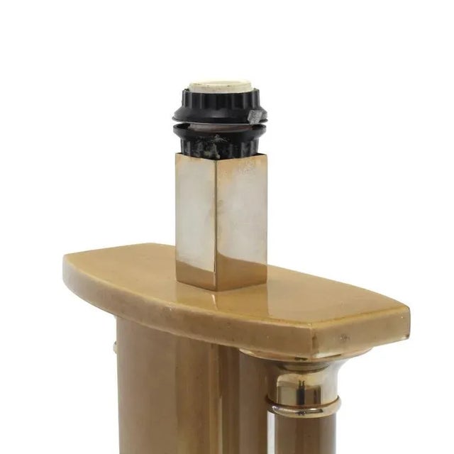 Plastic Lucite Floor Lamp For Sale - Image 7 of 8