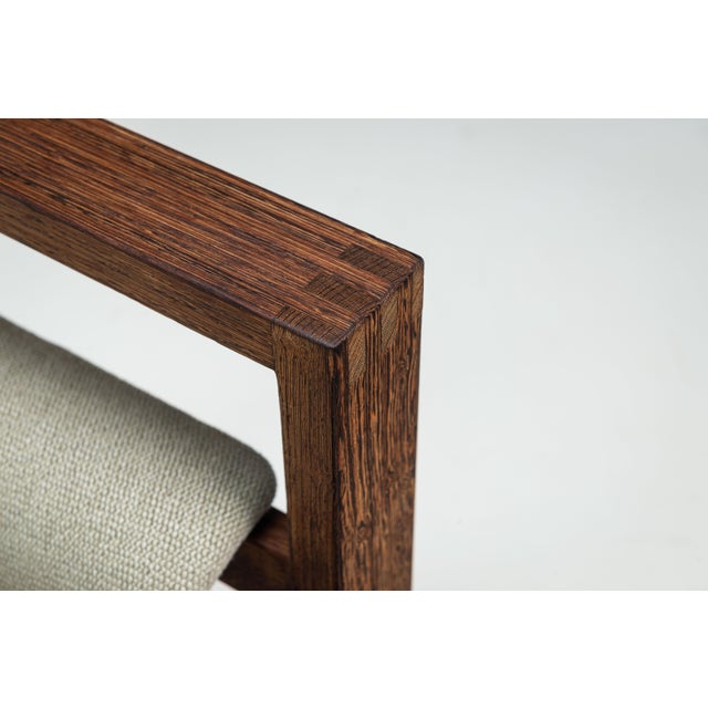 Mid-Century Wengé Lounge Chair, 1970s For Sale - Image 12 of 17