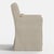 Slipcover for Stoffer Home x Cloth & Company for Lindy Slipcover Dining Armchair in Jane Stripe Burlap For Sale In Chicago - Image 6 of 8