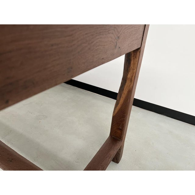 Work Table in Cherry and Acacia, 1930s For Sale - Image 12 of 18