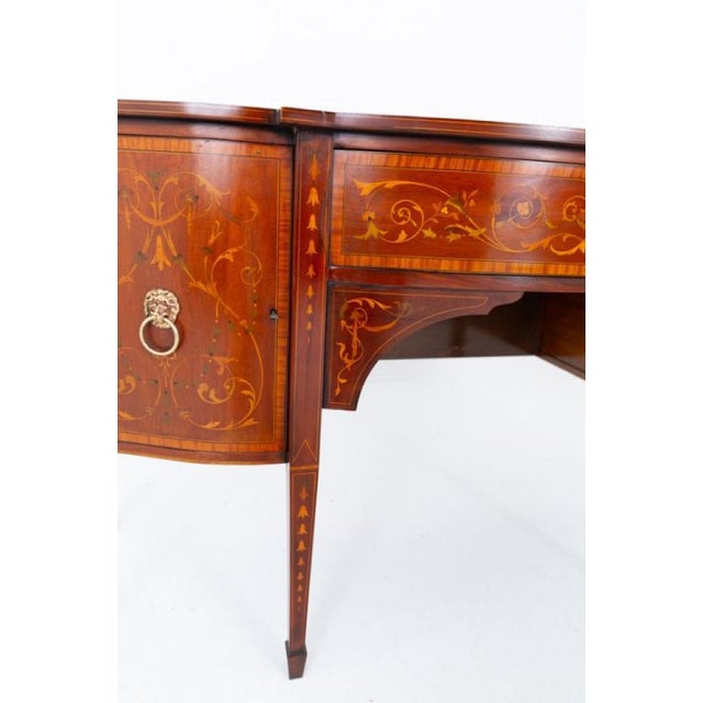 Sheraton Sideboard in Mahogany, 1880 For Sale - Image 3 of 7