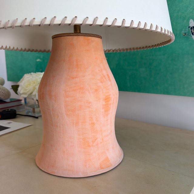 The Odile Coral Table Lamp by Julie Terestman For Sale - Image 4 of 12