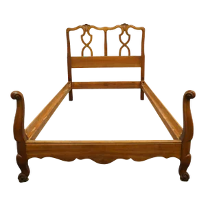1950s Kindel Furniture Country French Provincial Twin Size Bed 2320