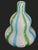 Vintage 1990s Murano Glass Style Gourd Vases- A Pair For Sale - Image 9 of 13