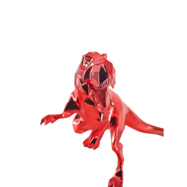 Red Resin T Rex from Richard Orlinski For Sale - Image 4 of 11