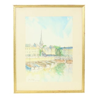 Carlier, Untitled, Honfleur, France, 1989, Photographic Paper & Compressed Wood & Pine For Sale