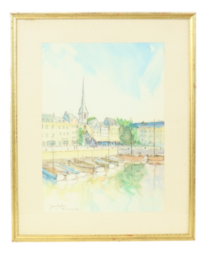 Carlier, Untitled, Honfleur, France, 1989, Photographic Paper & Compressed Wood & Pine