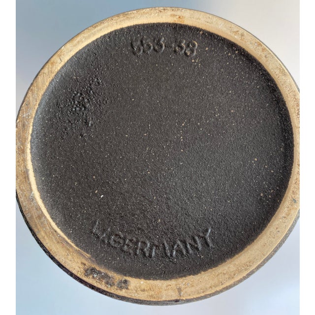 Mid 20th Century Mid-Century Modern West German Fat Lava Studio Pottery Vase, No. 553-38, Brown For Sale - Image 5 of 5