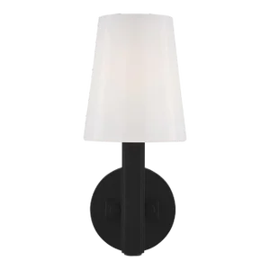 Thomas O'Brien by Visual Comfort Studio Logan Sconce, Black