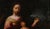 17th century Italian School "Holy Family with St. John the Baptist" Oil on canvas (Original canvas, restorations, missing...