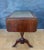 Traditional Spanish Regency Revival Drop-Leaf Writing Table with Leather Top, 1940s For Sale - Image 3 of 15