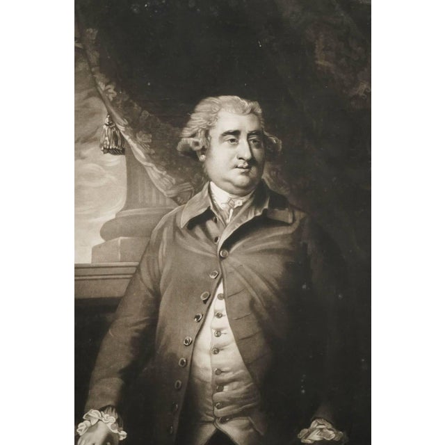 English Engraving from the 19th century by John Jones. The portrait of James Fose after Sir Joshua Reynolds, 1792.