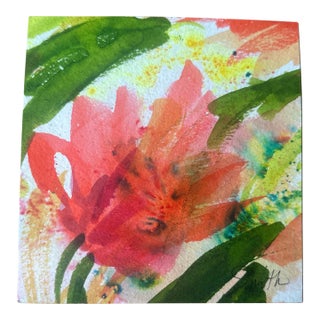 Original Watercolor Botanical by Nancy Smith For Sale