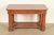 R. J. Horner & Co. Antique Victorian Carved Tiger Oak Writing Desk or Library Table, Circa 1890s For Sale - Image 4 of 13