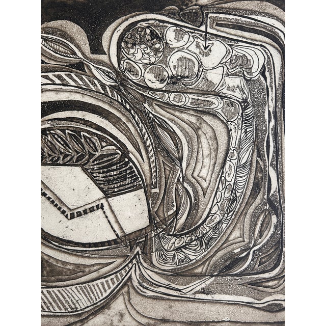 This is a beautiful Vintage Original Hand-Signed Etching by listed American artist Annette Robyns (1914–1994) titled...