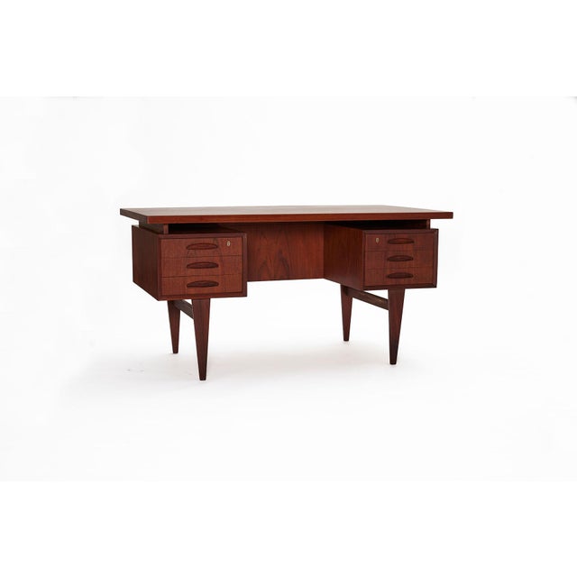 Mid-Century Teak Desk, Denmark, 1960s For Sale - Image 18 of 18