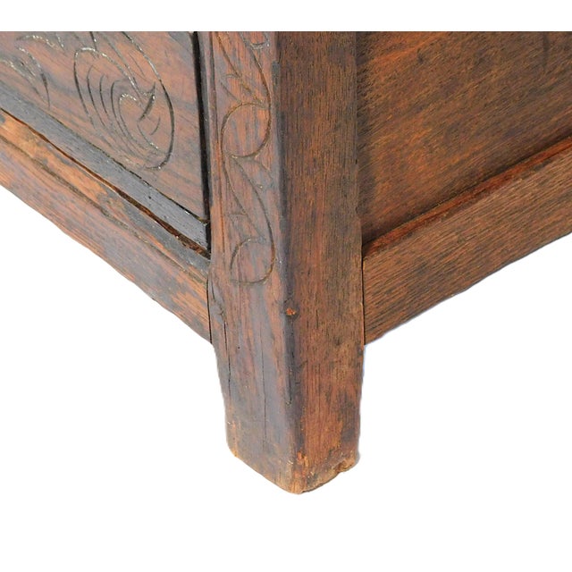 Pilgrims Chest, C. 1690-1720 For Sale - Image 9 of 9