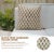 Add a burst of handcrafted charm to your home with Fabdivine’s Gurukul block print cushion cover. Made from viscose linen,...