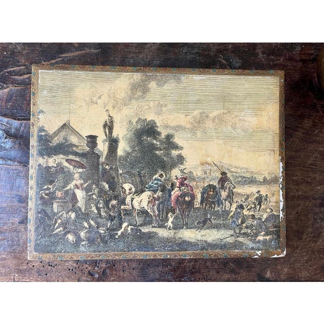 Large Vintage Florentine Box Made in Italy For Sale In Chicago - Image 6 of 9