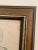 Ebony Classical Female Portrait Original Framed Pencil Drawing on Paper For Sale - Image 8 of 10