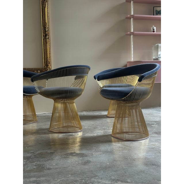 1960s Chairs by Warren Platner for Knoll Studio, Italy, 1960s, Set of 4 For Sale - Image 5 of 12