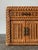 Wood Woven Wicker Nightstand With Braided Rope Trim, 1980s For Sale - Image 7 of 17