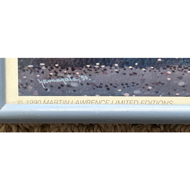 Contemporary Vintage Hiro Yamagata - “Wedding” Framed Lithograph Print (1990) (Japanese/American) (Martin Lawrence Limited Editions) For Sale - Image 3 of 4