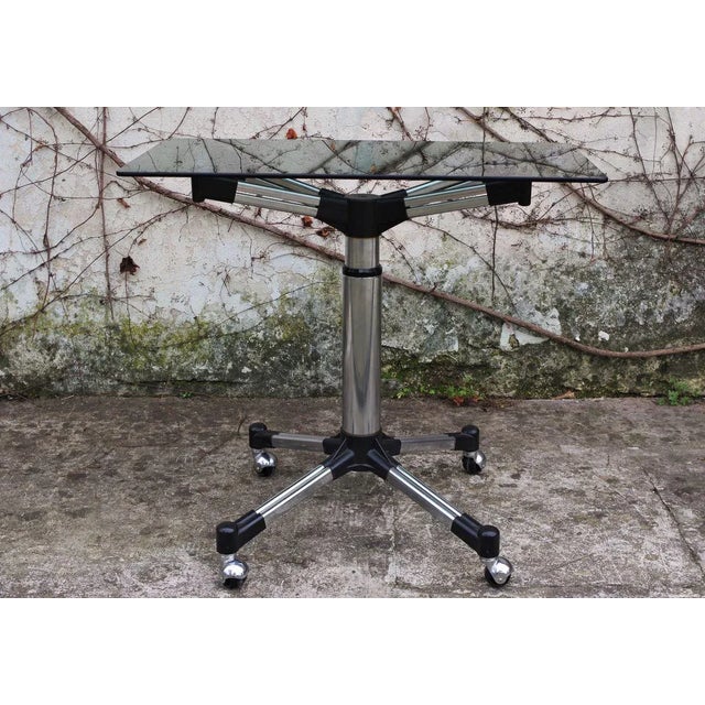 Swivel Side Table, 1970s For Sale - Image 9 of 9