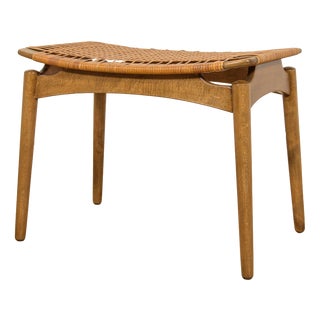 Mid-Century Stool by Sigfrid Omann for Ølholm Møbelfabrik, Denmark, 1960s For Sale