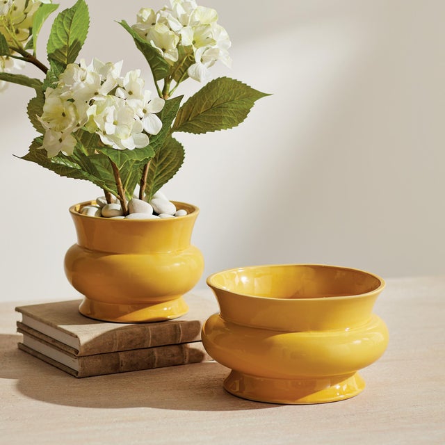 Kenneth Ludwig Chicago Cora Wide Pot For Sale - Image 4 of 4