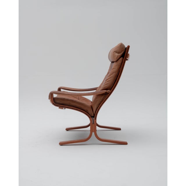 Animal Skin Siesta Chairs and Ottoman by Ingmar Relling for Westnofa, 1960s, Set of 3 For Sale - Image 7 of 14