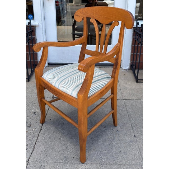 Neoclassical Southern Italian Neoclassical Armchair For Sale - Image 3 of 5