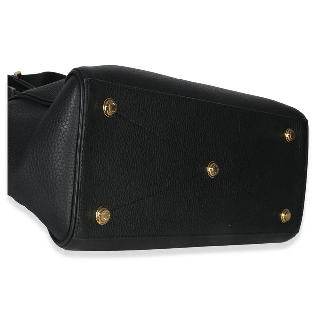 Black Grained Calfskin Monogram Vendome MM For Sale In New York - Image 6 of 9