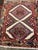 1990s Handwoven Persian Hamedan Area Rug 2'3" X 2'10"