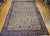 This exquisite 19th-century Indian Agra rug is a rare and striking example of refined craftsmanship and historic design....