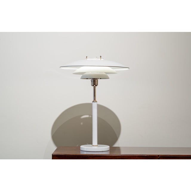 Mid-Century Danish Metal Table Lamp, 1960s For Sale - Image 12 of 12