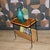 Mid-Century Modern Small Mid-Century Modern Bar Cart with Magazine Rack, 1960s For Sale - Image 3 of 9