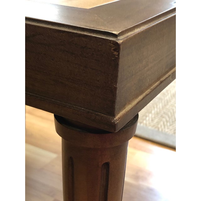 Wood Hickory Chair - Finley M2m Side Table 26" Height For Sale - Image 7 of 18