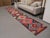 1970s Vintage Handmade Wool Cotton Purple Runner Rug For Sale - Image 11 of 11