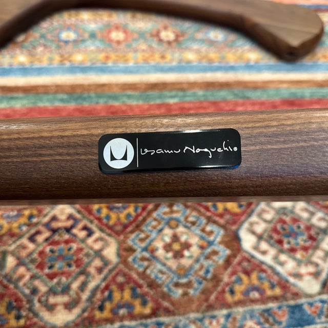 2020s Herman Miller Noguchi Table in Walnut For Sale - Image 5 of 5