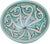 Spanish Revival Late 19th Century Turquoise Andalusian-Patterned Ceramic Decorative Bowl For Sale - Image 3 of 8