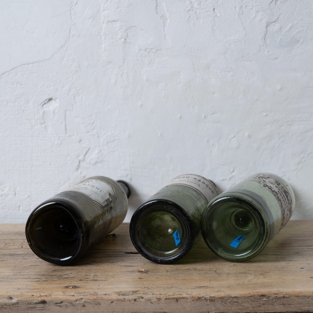3 Antique Bottles St. Julien Medoc, Chateau Larose, Hennessy - Savannah History For Sale In Savannah - Image 6 of 7