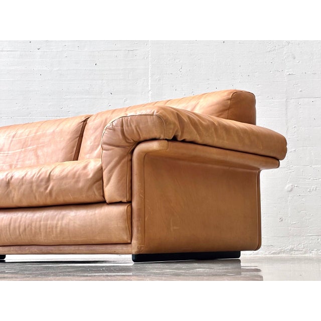 DS-44 Two-Seater Leather Sofa from de Sede, Switzerland, 1970s For Sale - Image 12 of 16