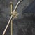 French Brass and Gray Enamel Table Light For Sale - Image 6 of 8