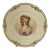 19thC Sèvres Marked Portrait Plate Madame De Lamballe Signed Debrie Made in France c.1890-1910 For Sale